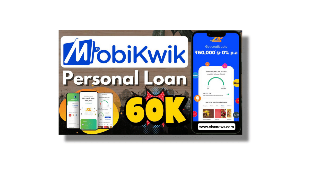 MobiKwik Se Loan Kaise Le |Mobikwik loan 60000 Interest rate